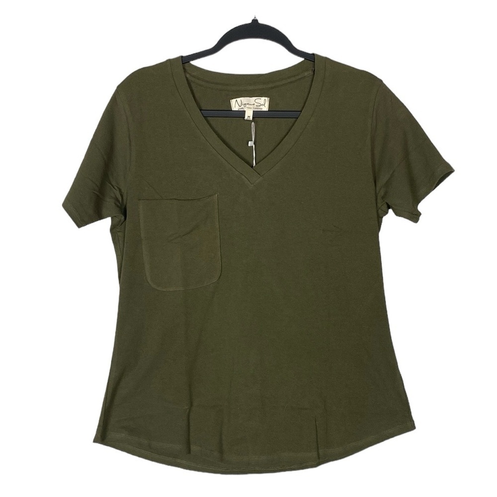 Niyama Sol green pocket tee